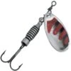CUILLER TOURNANTE EVIA STRIPE MOD8 B - ARGENT/ROUGE -Daiwa Soldes cuiller tournante evia stripe mod8 b argent rouge z 1643 164303