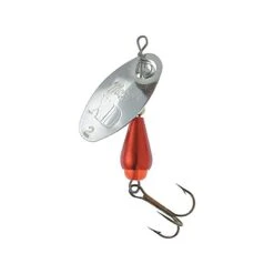 CUILLER TOURNANTE MEPPS XD PLATINIUM ARGENT ROUGE