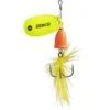 CUILLER TOURNANTE ZEBCO TROPHY Z-VIBE & FLY JAUNE ORANGE
