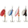 KIT CUILLER ABU GARCIA LURES TROUT SPINNER - PAR 4