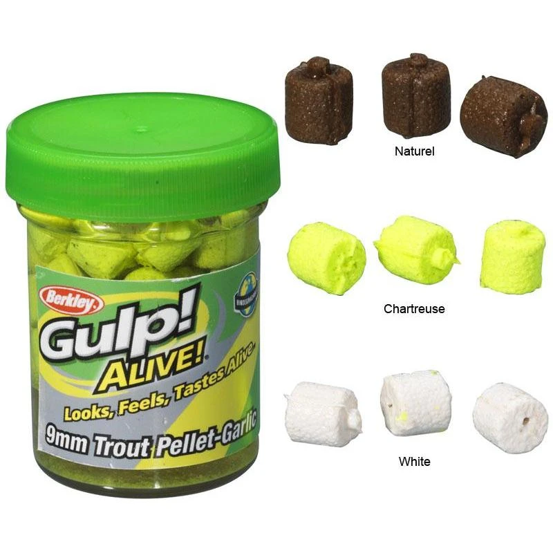 PELLETS BERKLEY GULP ALIVE TROUT 3 PELLETS BERKLEY GULP ALIVE TROUT
